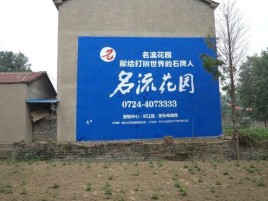 马关农村墙体广告的长尾效应