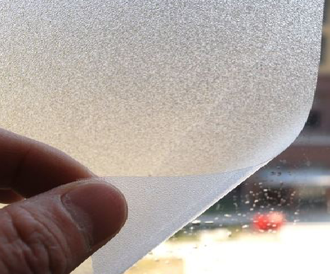 马关玻璃门外面粘广告用什么材料好？